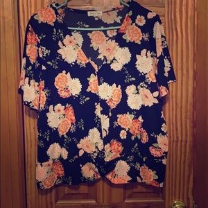 Rose plus size shirt!